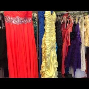 Formal Gowns 0 - 18 may run small lots also NWT